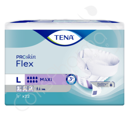 Tena Flex Maxi Large - 22 changes avec ceinture