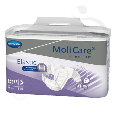 Molicare Elastic 8 Gouttes Small - 26 changes complets