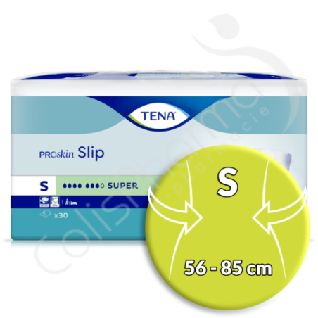 Tena Slip Super Small - 30 changes complets