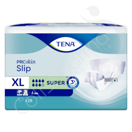 Tena Slip Super Extra Large - 28 changes complets