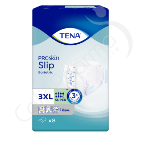 Tena Slip Bariatric Super XXXL - 8 changes complets