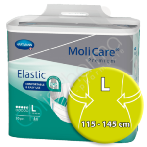 Molicare Elastic 5 Druppels Large - 30 kleefluiers