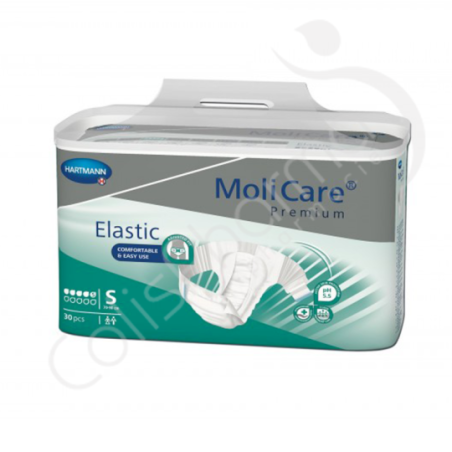 Molicare Elastic 5 Druppels Small - 30 kleefluiers