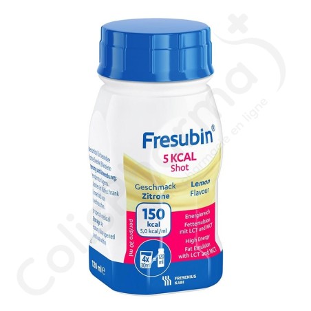 Fresubin 5kcal Shot Citroen - 4x120 ml