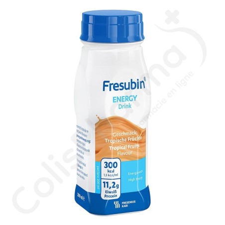 Fresubin Energy Drink Fruits Tropicaux - 4x200 ml