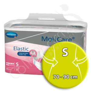 Molicare Elastic 7 Gouttes Small - 30 changes complets