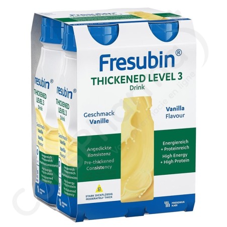 Fresubin Thickened Level 3 Drink Vanille - 4x200 ml Fresubin Thickened Level 3 Drink Vanille - 4x200 ml