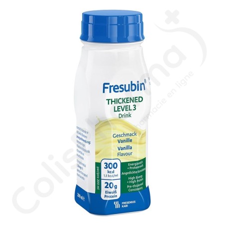 Fresubin Thickened Level 3 Drink Vanille - 4x200 ml