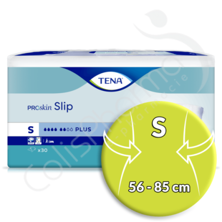 Tena Slip Plus Small - 30 changes complets