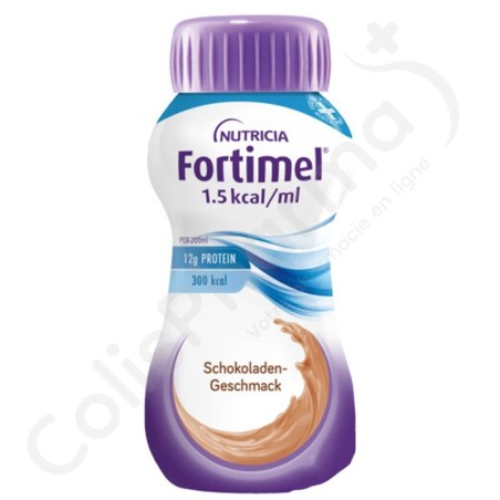 Fortimel 1.5kcal Chocolade - 4 x 200 ml