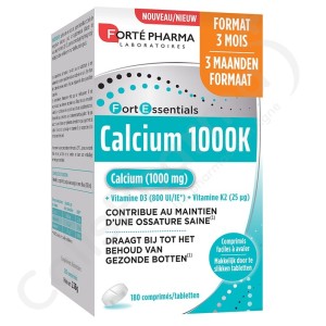 Calcium 1000 K - 180 tabletten