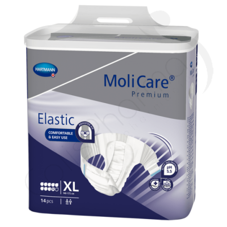 Molicare Elastic 9 Gouttes Extra Large - 14 changes complets
