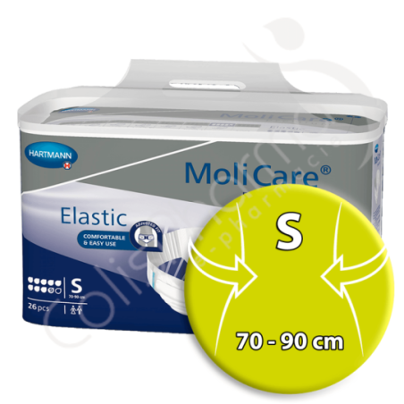Molicare Elastic 9 Gouttes Small - 26 changes complets