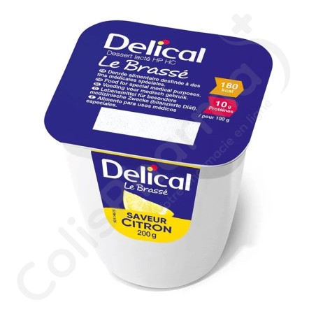 Delical Dessert Le Brassé Citroen - 4x200 g