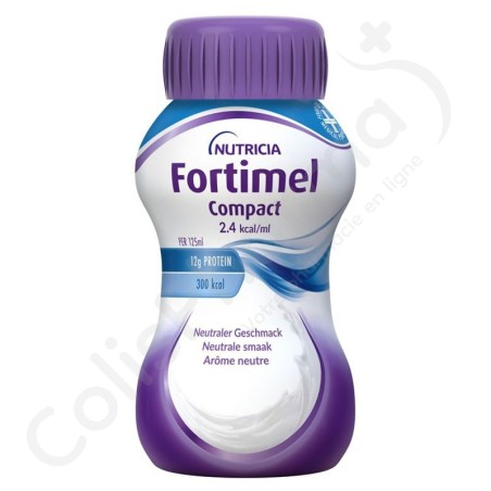 Fortimel Compact Neutraal - 4x125 ml