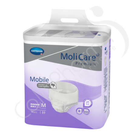 Molicare Mobile 8 Druppels Medium - 14 incontinentiebroekjes