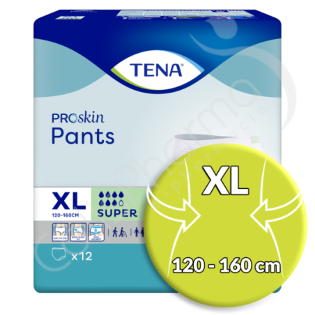 Tena Pants Super Extra Large - 12 pants