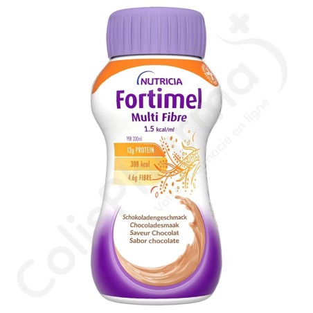 Fortimel Multi Fibre 1.5kcal Chocolat - 4x200 ml