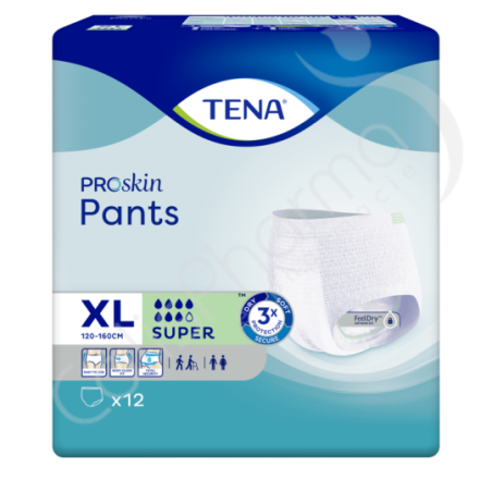 Tena Pants Super Extra Large - 12 pants