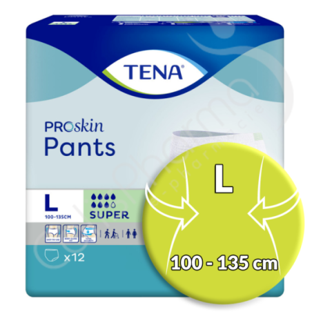 Tena Pants Super Large - 12 pants