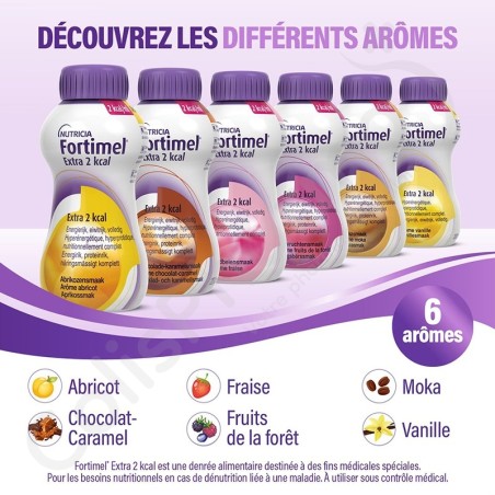 Fortimel Extra 2 kcal Abrikoos - 4x200 ml