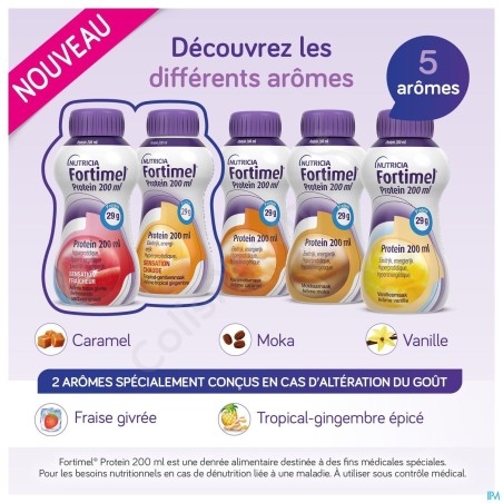 Fortimel Protein 2.4 kcal Karamel - 4x200 ml