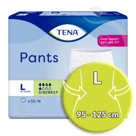 Tena Pants Discreet Large - 10 pants