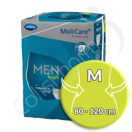 Molicare Men Pants 5 Gouttes Medium - 8 pants