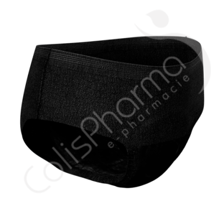 Tena Silhouette Normal Noir Large - 9 beschermende onderbroeken