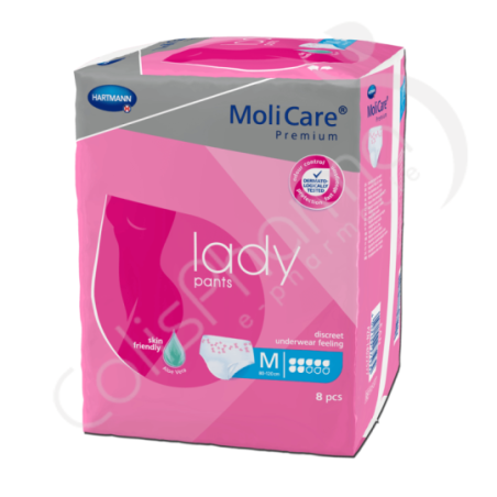 Molicare Lady Pants 7 Gouttes Medium - 8 pants