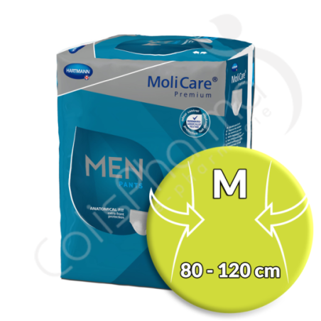 Molicare Men Pants 7 Druppels Medium - 8 pants