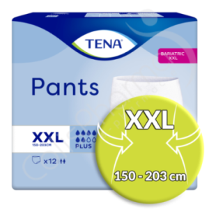 Tena Pants Plus Extra Extra Large - 12 pants