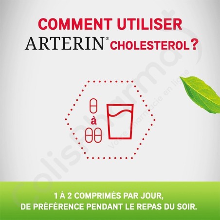 Arterin Cholestérol - 90 comprimés - PROMO + 15 gratuits