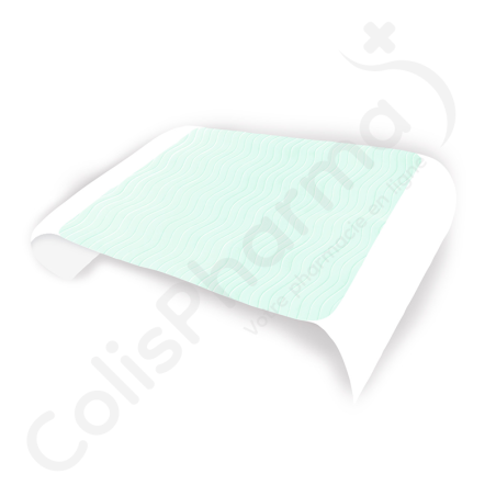 Molicare Bed Mat Textile 7 Druppels 75 x 85 cm avec rabats (75 x 185 cm)- 1 onderlegger