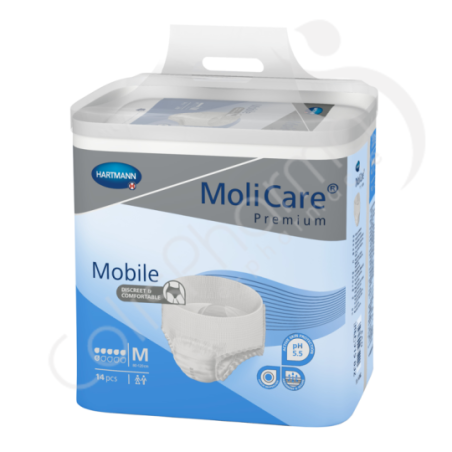 Molicare Mobile 6 Druppels Medium - 14 incontinentiebroekjes