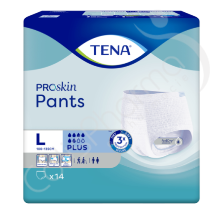 Tena Pants Plus Large - 14 pants