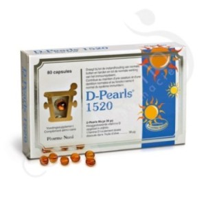 D-Pearls 1520 - 80 capsules
