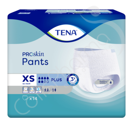 Tena Pants Plus Extra Small - 14 pants