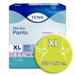 Tena Pants Plus Extra Large - 12 pants