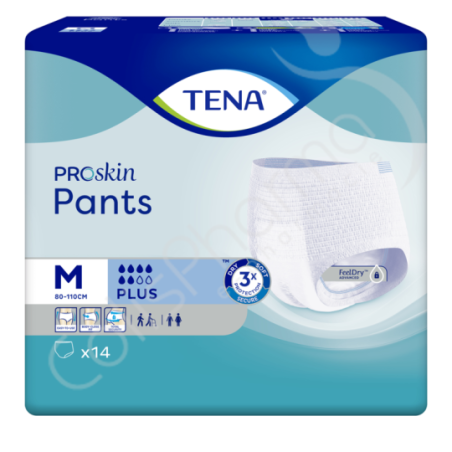 Tena Pants Plus Medium - 14 pants