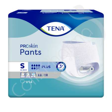 Tena Pants Plus Small - 14 pants