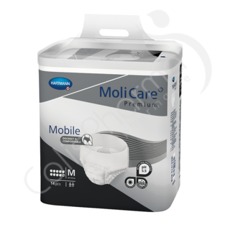 Molicare Mobile 10 Druppels Medium - 14 incontinentiebroekjes