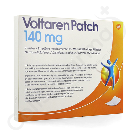Voltaren Patch 140 mg - 5 pleisters