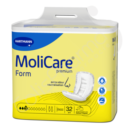 Molicare Form 3 Druppels - 32 anatomische inleggers