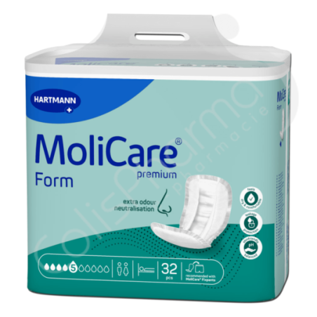 Molicare Form 5 Druppels - 32 anatomische inleggers