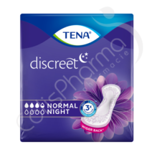 Tena Discreet Normal Night - 20 protections anatomiques