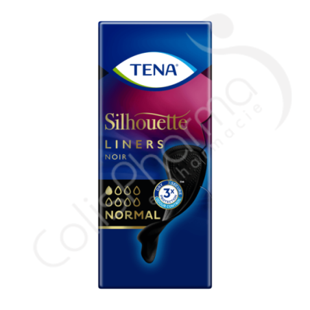 Tena Silhouette Inlegkruisjes Noir Normal - 26 incontinentie-inlegkruisjes