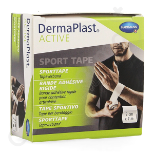 DermaPlast Active Sport Tape 2 cm x 7 m - 1 stuk