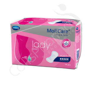 Molicare Lady Pad 5 Druppels - 14 incontinentieverbanden