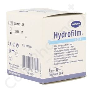 Hydrofilm Roll 5 cm x 10 m - 1 rol